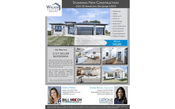 2601 NE Amanda Lane Flyer_web image