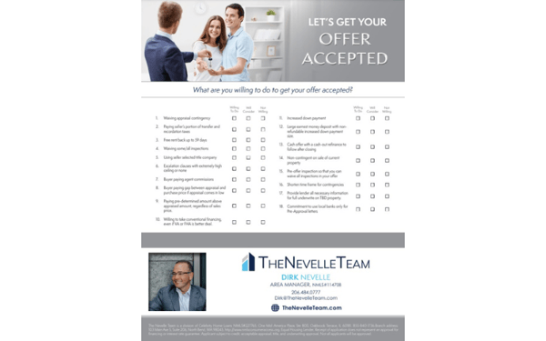 Bulletproof Checklist flyer