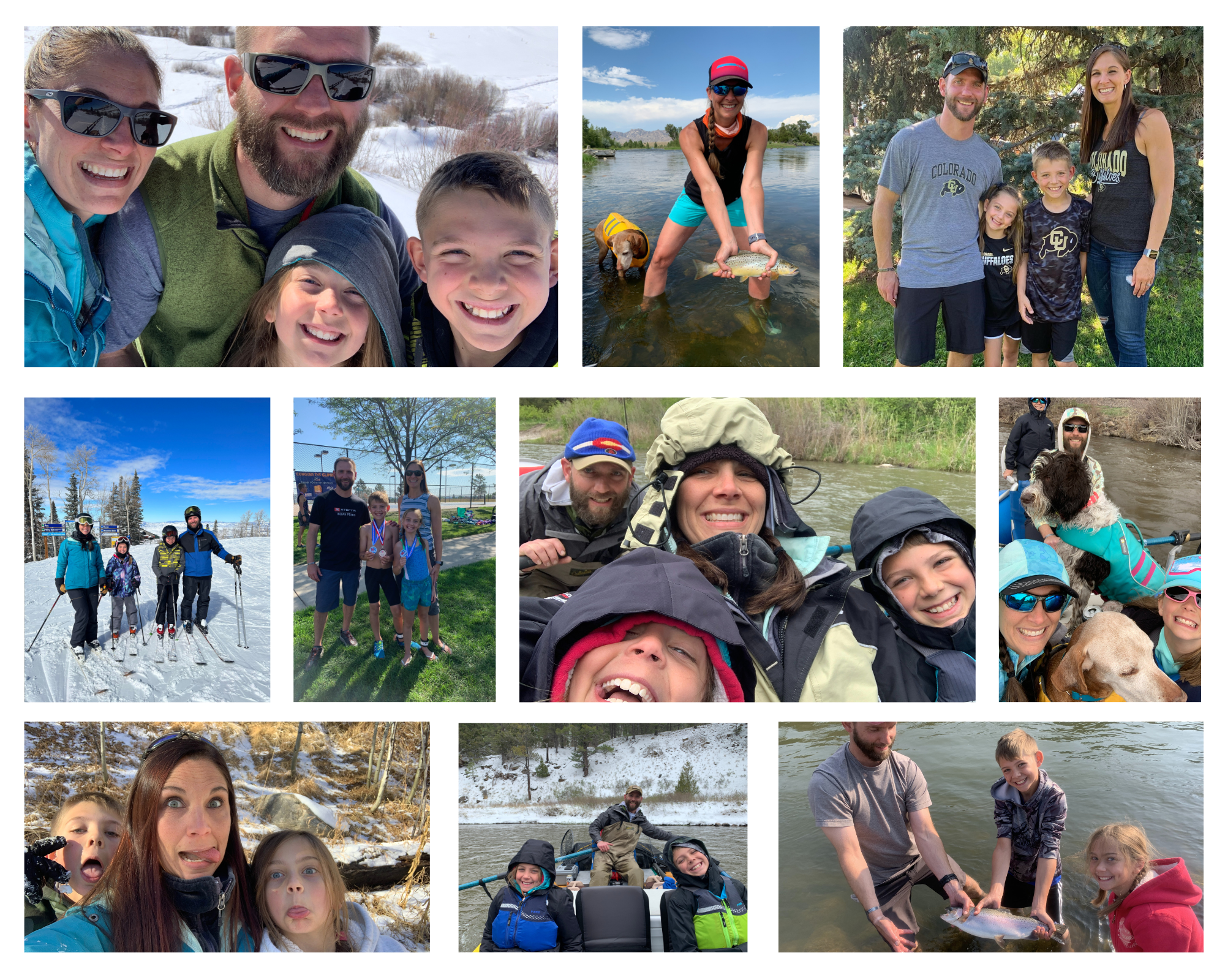 Michele Maginn Family photo collage Michele Maginn Family photo collage